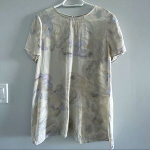 Aritzia Wilfred Cypress Silk Blouse